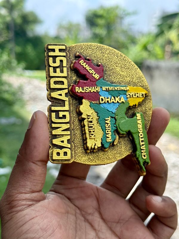 Bangladesh Map Fridge Magnet