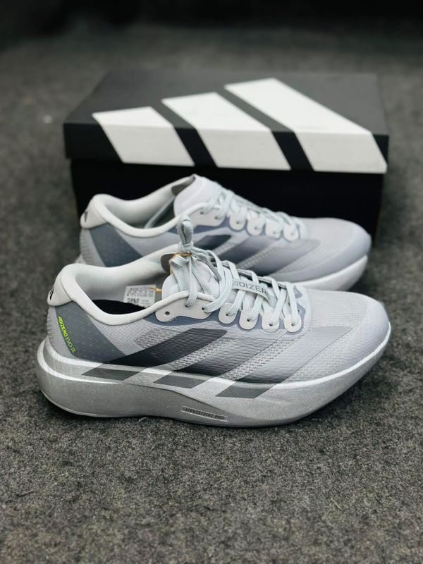 Adidas x Adizero Evo SL Silver/White/Red (1:1)