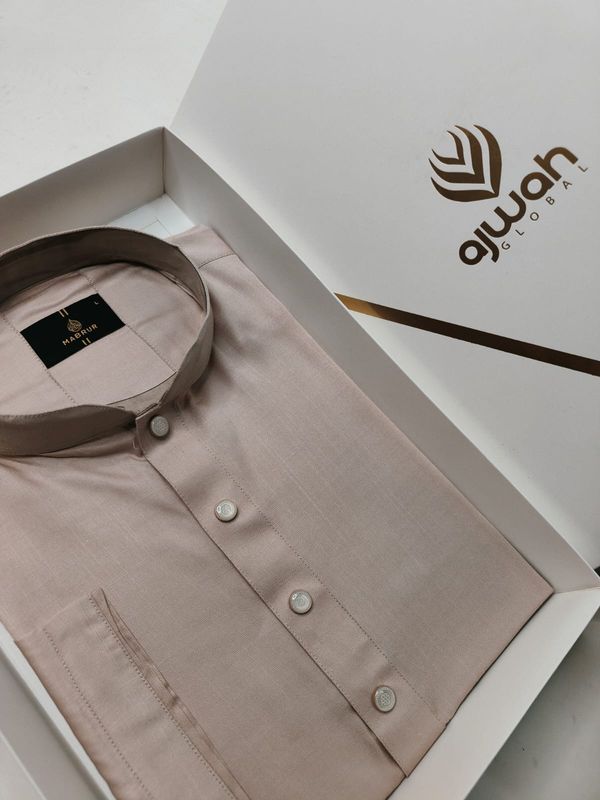 Blush Beige Premium Panjabi | Classic Panjabi