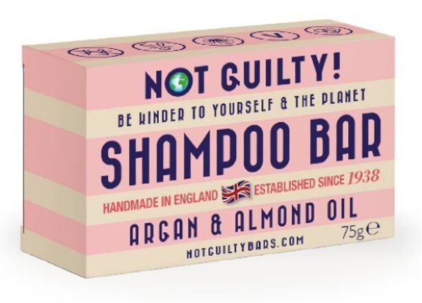 NOT GUILTY – Shampoo Bar Argan & Almond Oil