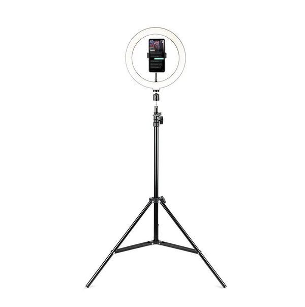 Havit ST7012 Pro Tripod Stand With Ring Light রিং লাইট ।
