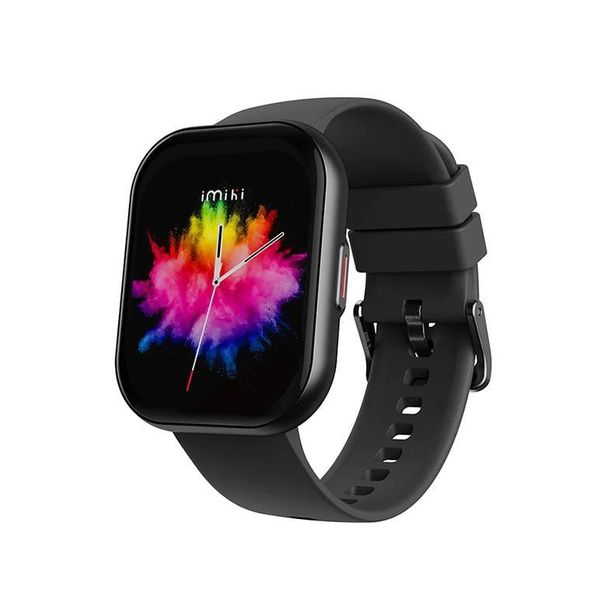 Imiki SE1 Smart Watch (Bluetooth Calling) Color-Black স্মার্ট ওয়াচ ।