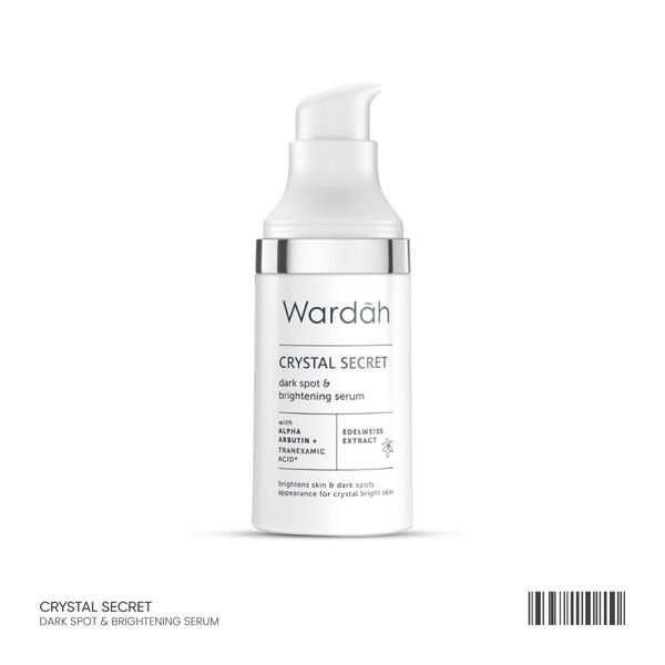 Wardah 3% Tranexamic Acid + Alpha Arbutin Crystal Secret Dark Spot Brightening Serum