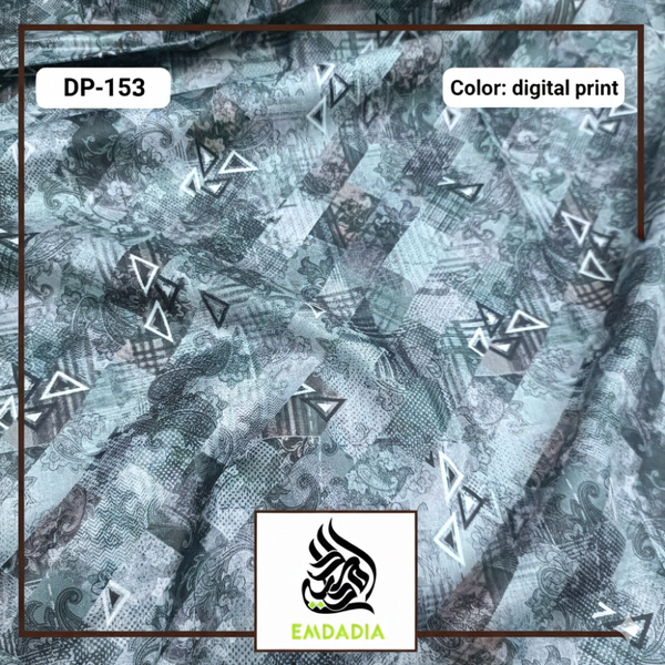 Premium Digital Print Fabric (price 1 gaz) - Image 2