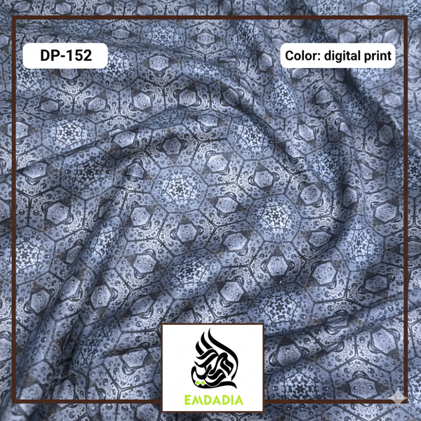 Premium Digital Print Fabric (price 1 gaz) - Image 3