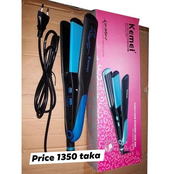 km 2209 Hair Straightener Curler crymper