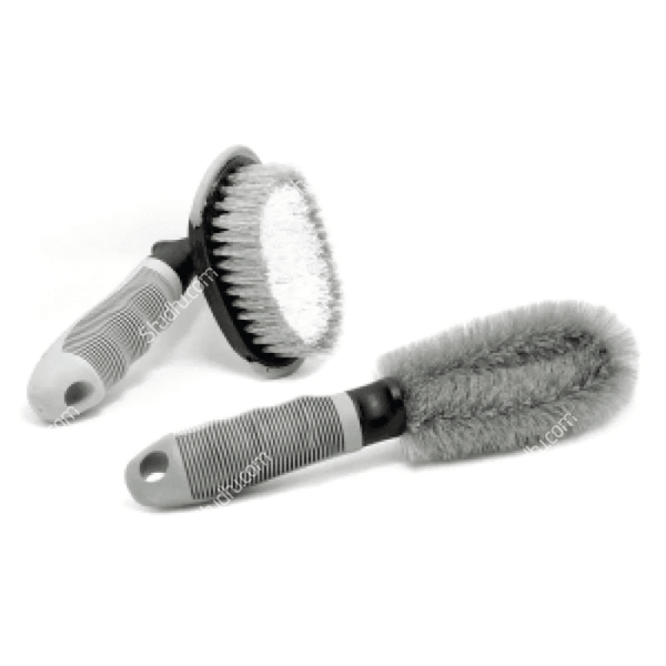 Car Tire and Ring Brush Combo - 2 pcs