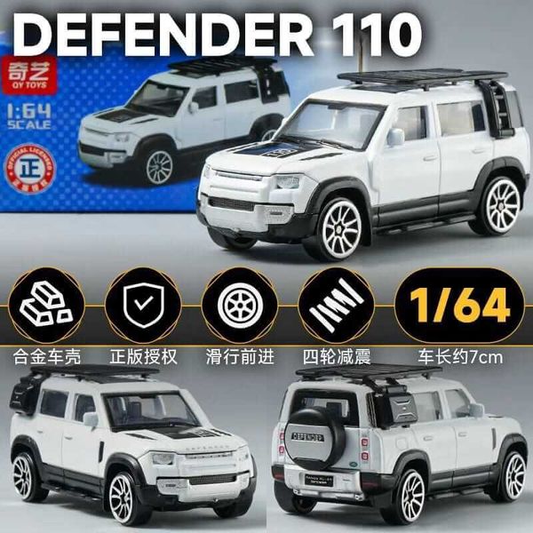 QY Toys 1:64 Land Rover Defender 110 White