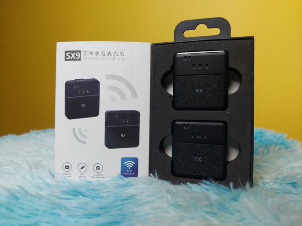 SX9 Mini Wireless Microphone For Type C & 3.5 Interface 1:1