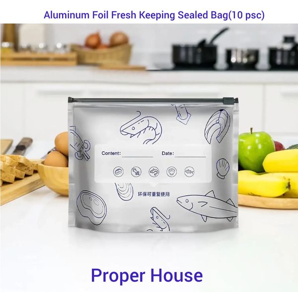 Aluminum Foil Bag 9''×7'' (10 pcs)