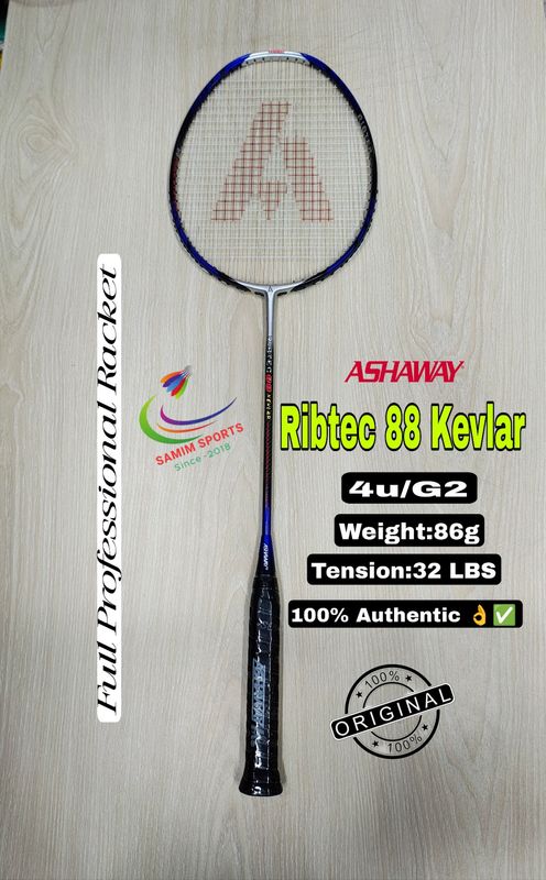 Ashaway Ribtec 88 Kevlar Professional Badminton Racket