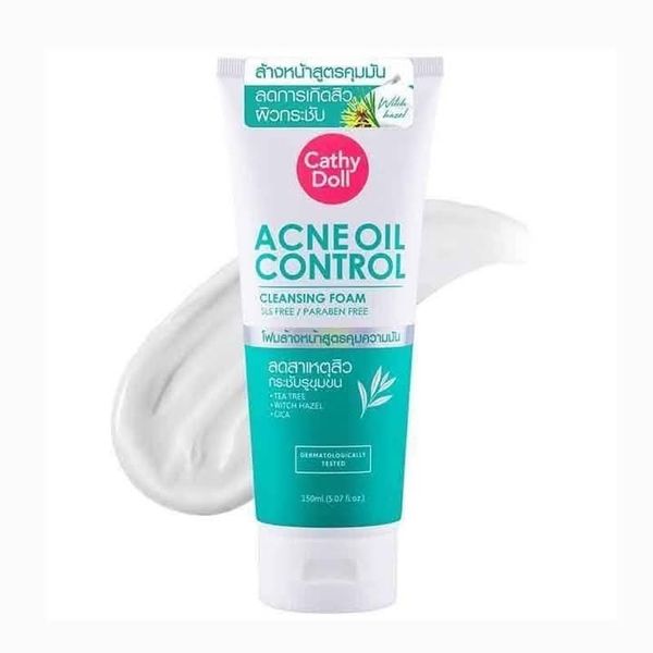 Cathy Doll Acne Oil Control Cleansing Foam