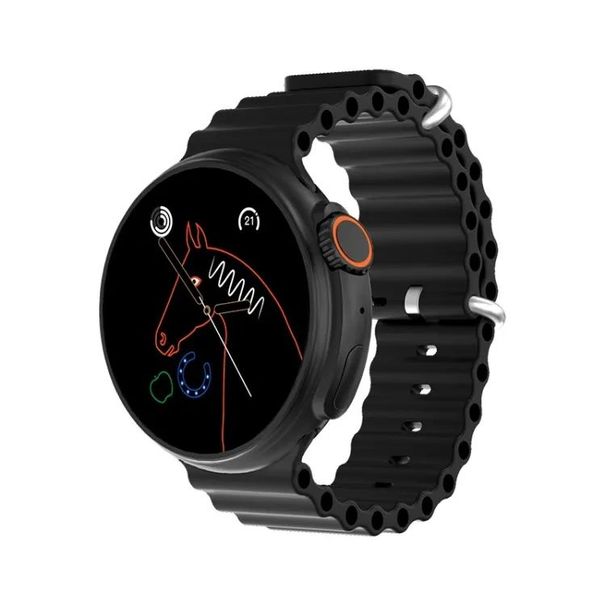 GT9 Smart Watch 2.01″HD Large Screen Series Watch 7 Bluetooth Smartwatch – Orange Color স্মার্ট ওয়াচ ।