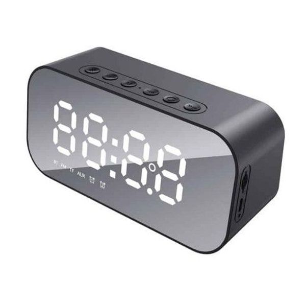 Havit HV-M3 Portable Alarm Clock Bluetooth Speaker ঘড়ি এবং ব্লুটুথ ইসপিকার একসাথে।