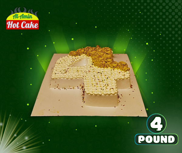 Four shape cake