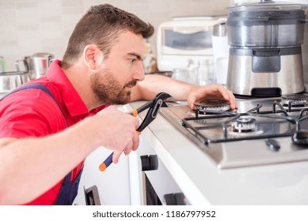 Gas stove leak repair