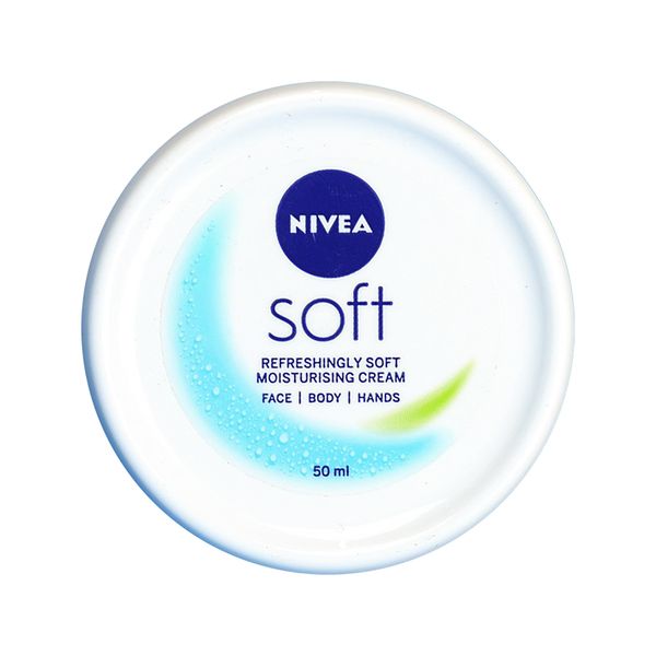 Nivea Soft Refreshingly Soft Moisturizing Cream 50ml –Made in spain