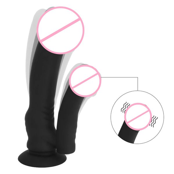 Vagina Clitoris Massager Sex Toys for Women Female Double Dildo Vibrators Lesbian Dildo Butt Plug