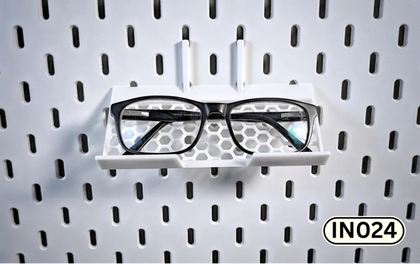 Angled Glasses Shelf for Skadis