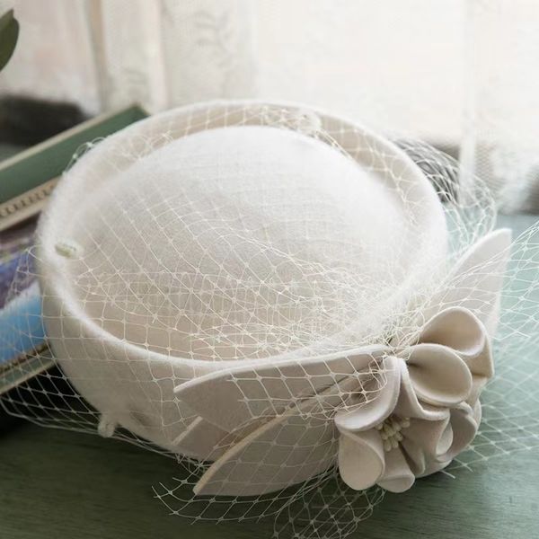 fascinating Flower hair band shading Hat