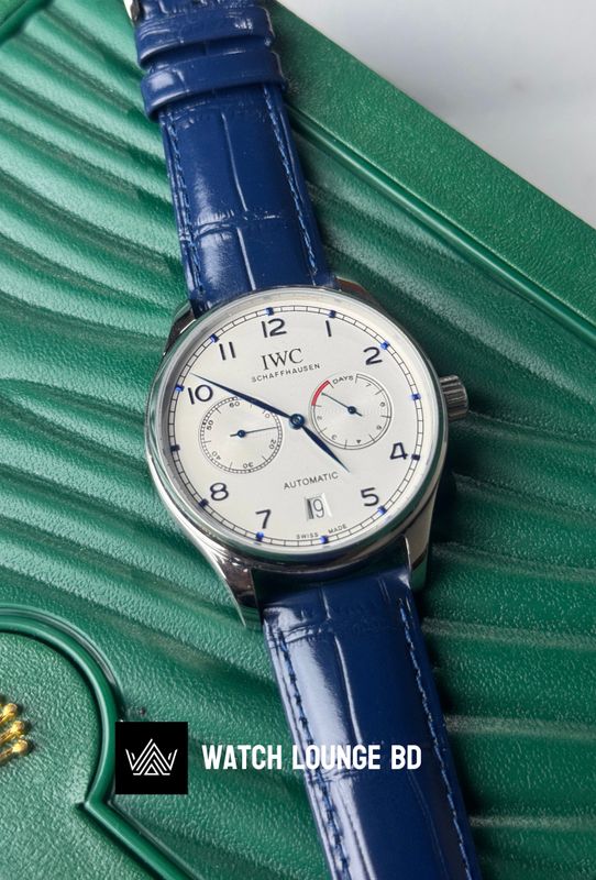 IWC Portuguese leather belt