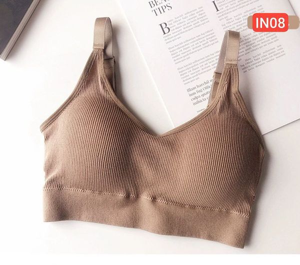 Young Girl Thick Strip Bra