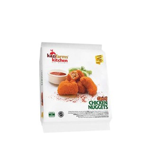 Kazi Farms Frozen Food Spicy Chicken Nuggets 250gm
