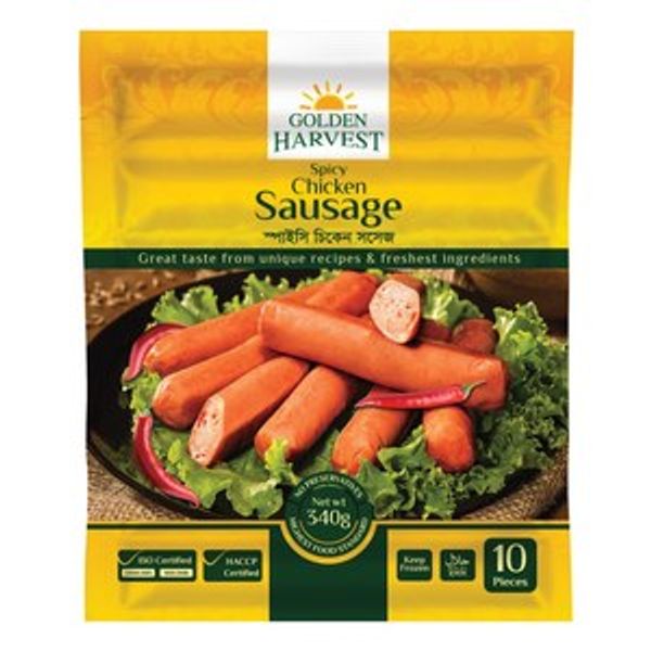 Golden Harvest Spicy Chicken Sausage 340gm