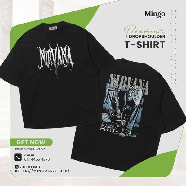 Nirvana - Dropshoulder Tee