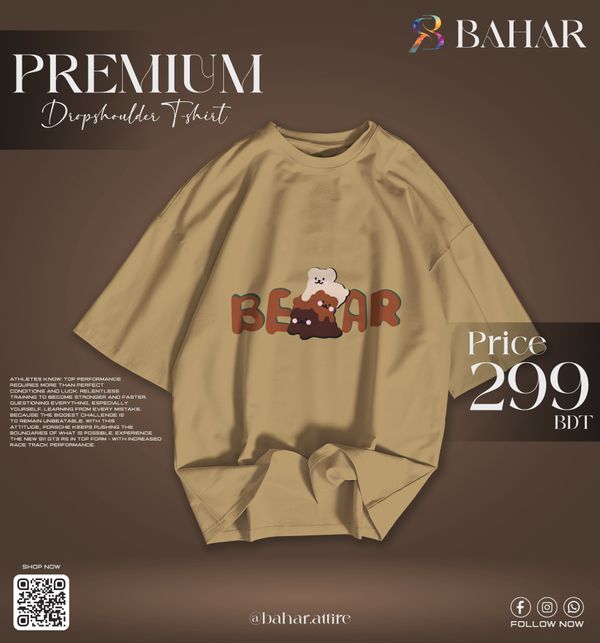 Oversized T-Shirt (3 BEAR)
