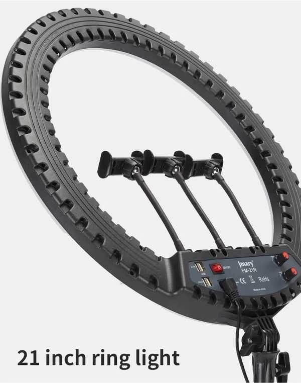 Jmary FM-21R 21-Inch Large Size Ring Light রিং লাইট ।