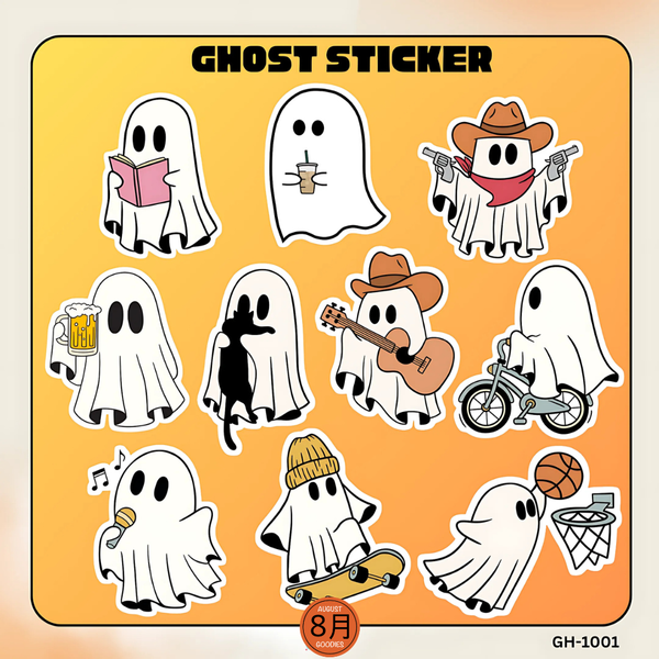 Ghost Stickers Set 01