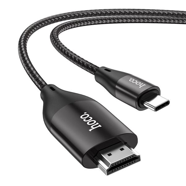 Hoco UA16 Type-C to HDMI Cable 4K / 30Hz HD Output (2 Meter) usb ক্যাবল।