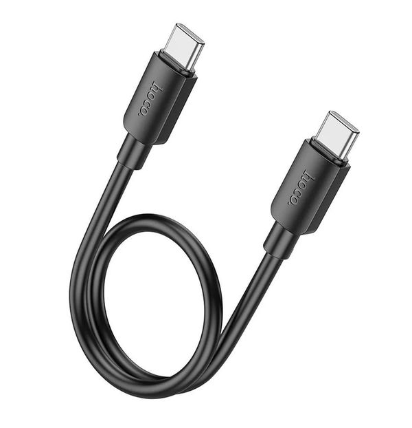 x96 Hyper 60W Fast Charging Data Cable Type C To Type C – Black Color usb ক্যাবল।