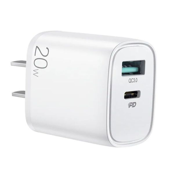 Joyroom L-QP205 20W dual ports fast wall charger ফাস্ট মোবাইল চার্জার।