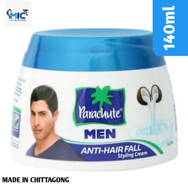 International UAE product Parachute Men Anti Anti Hair Fall Hair cream used for male - 140 ml