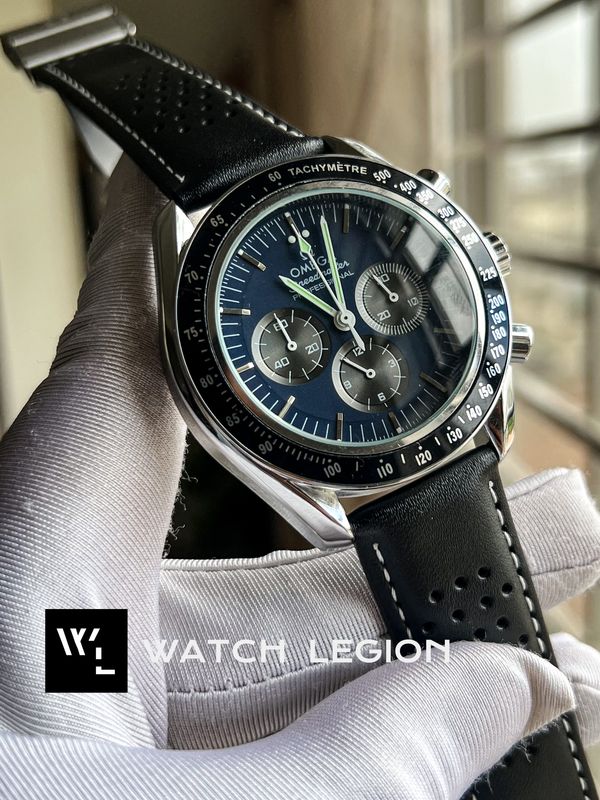 OMEGA SPEEDMASTER BELT BLUE