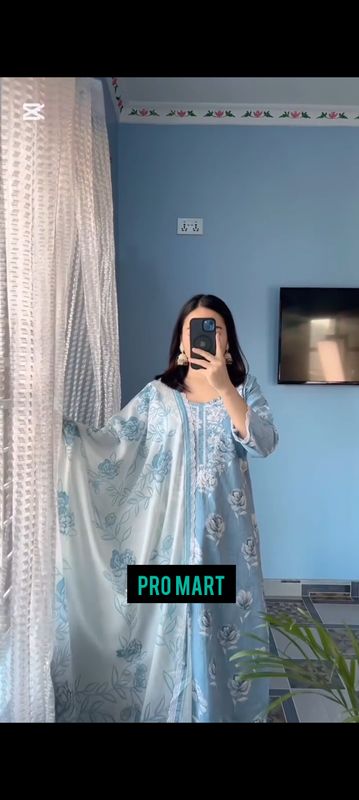 ফুল-বাহার ফ্লোরাল থ্রি-পিস সেট - Image 3