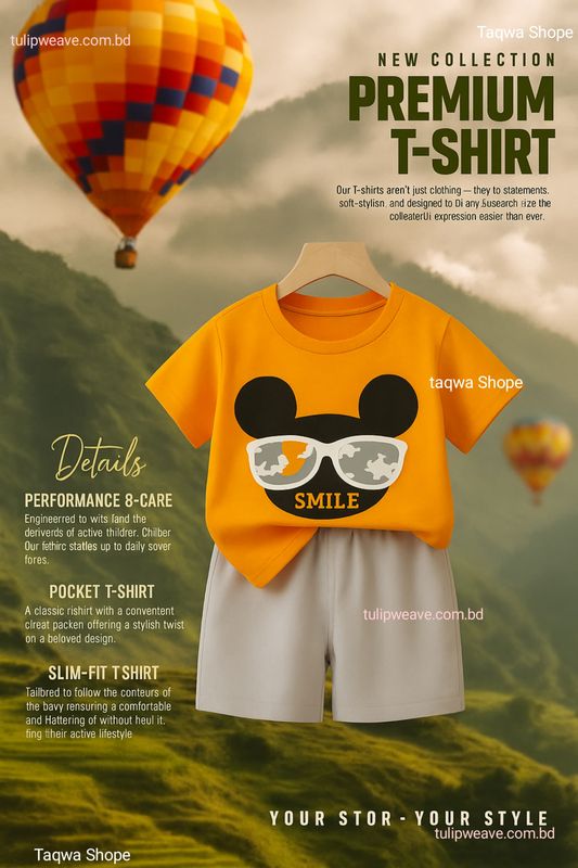 🌈 Stylish T-Shirts for Your Little One! 👕✨