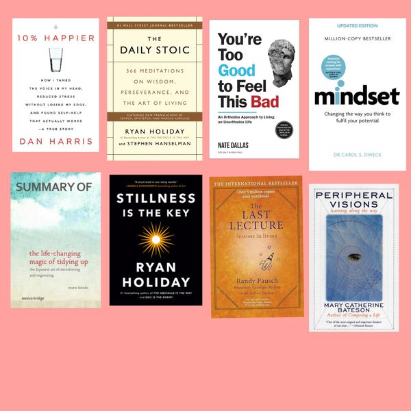 8 self help & motivational books bundle