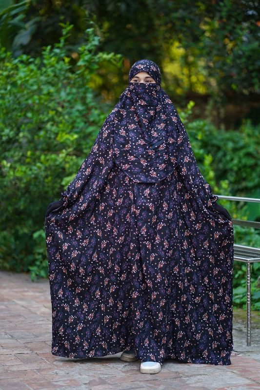 Soft Linen Jilbab