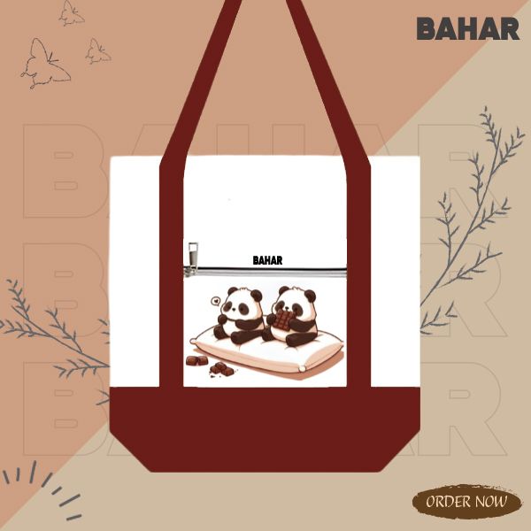 Versatile Large Capacity Tote Bags - Dual-Color Tote Bag