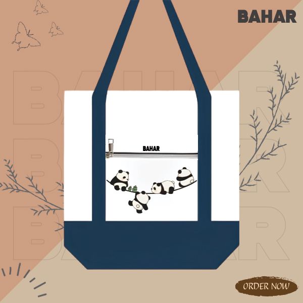 Mummy bag for mother to carry her babies product Dual-Color Tote Bag