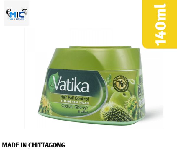 Vatika Hair Fall Control Styling Hair Cream 140ml