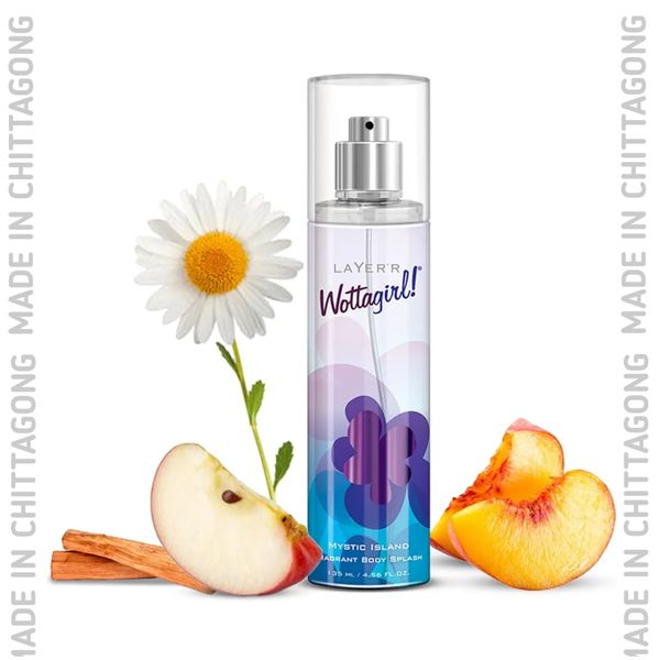 Layer’r Wottagirl Mystic Island Body Splash - 135ml