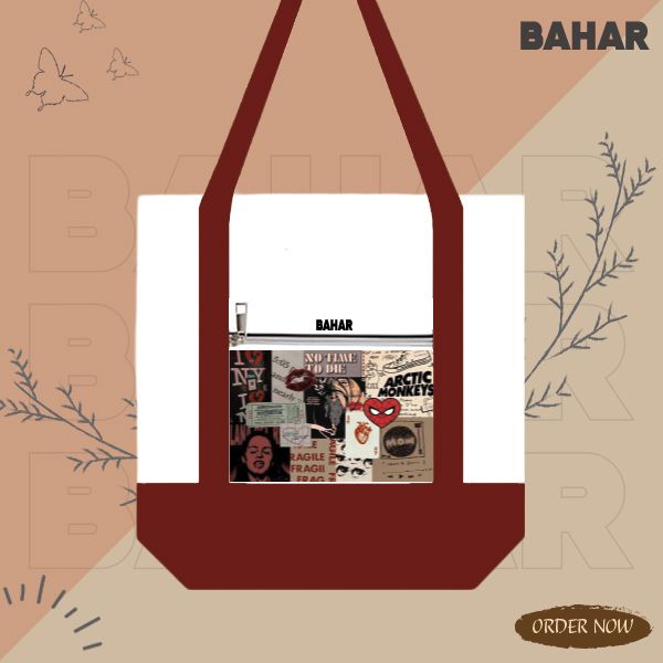 Women's Bag Simple Spacious Trendy - Dual-Color Tote Bag