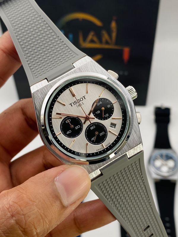 Tissot PRX Chronograph Rubber Strap 40mm.