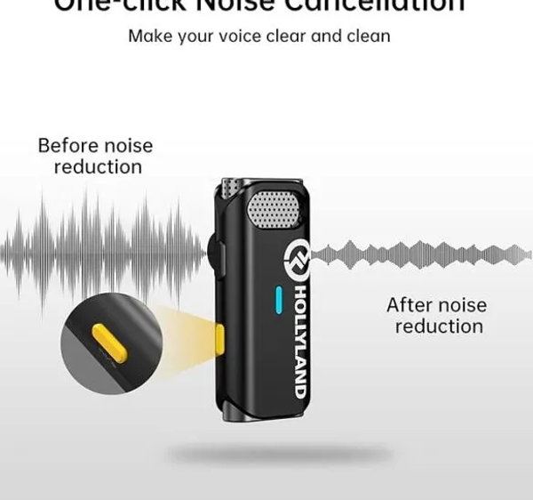 Hollyland Lark M1 Wireless Lavalier Microphone - Image 2