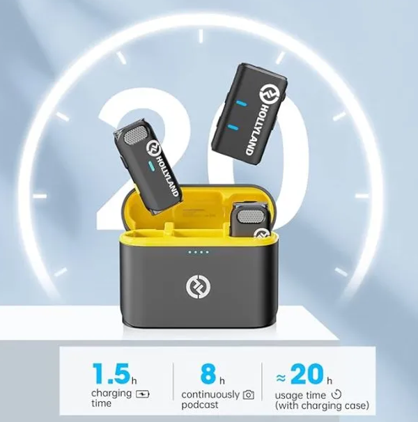 Hollyland Lark M1 Wireless Lavalier Microphone - Image 3