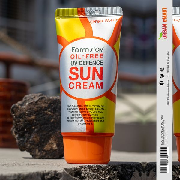 Farmstay Oil - Free Uv Defence Sun Cream - 70ml